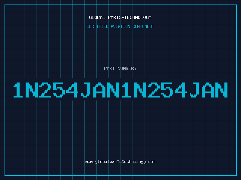 Aviation Part 1N254JAN1N254JAN