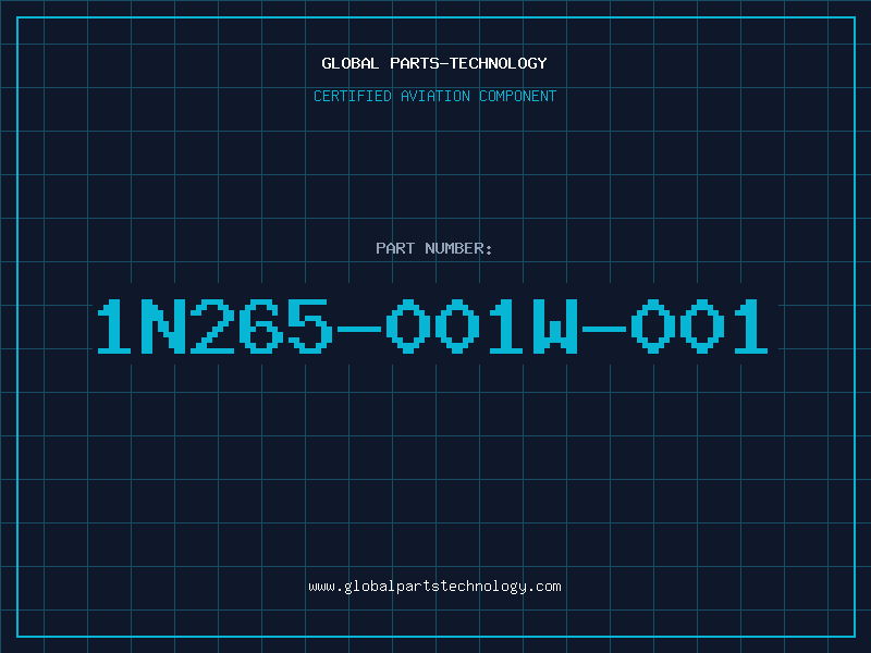 Aviation Part 1N265-001W-001