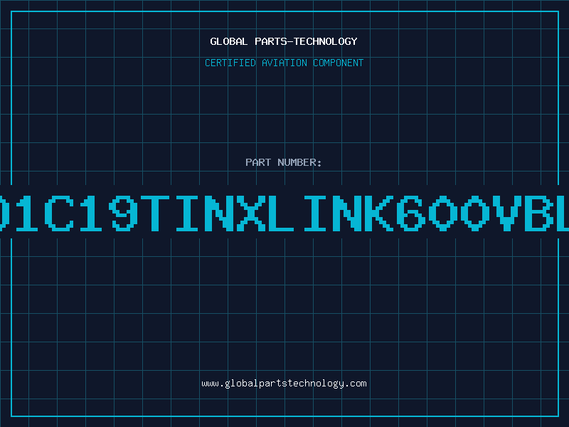 Aviation Part 1O1C19TINXLINK600VBLK