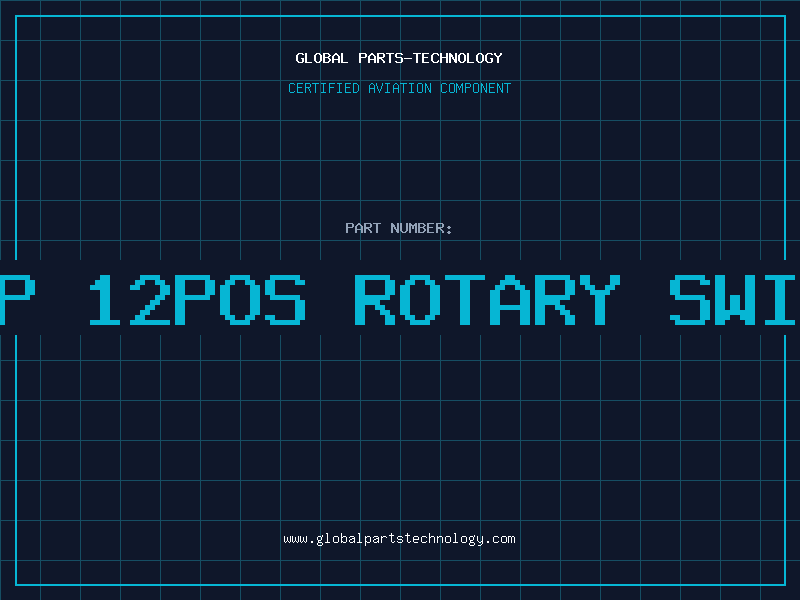 Aviation Part 1P 12Pos Rotary Swit