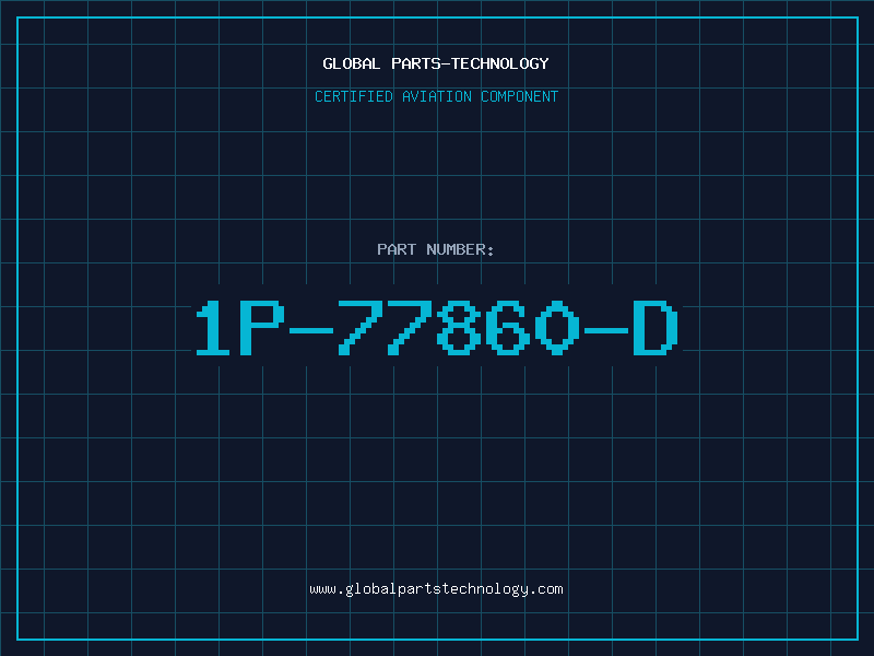 Aviation Part 1P-77860-D
