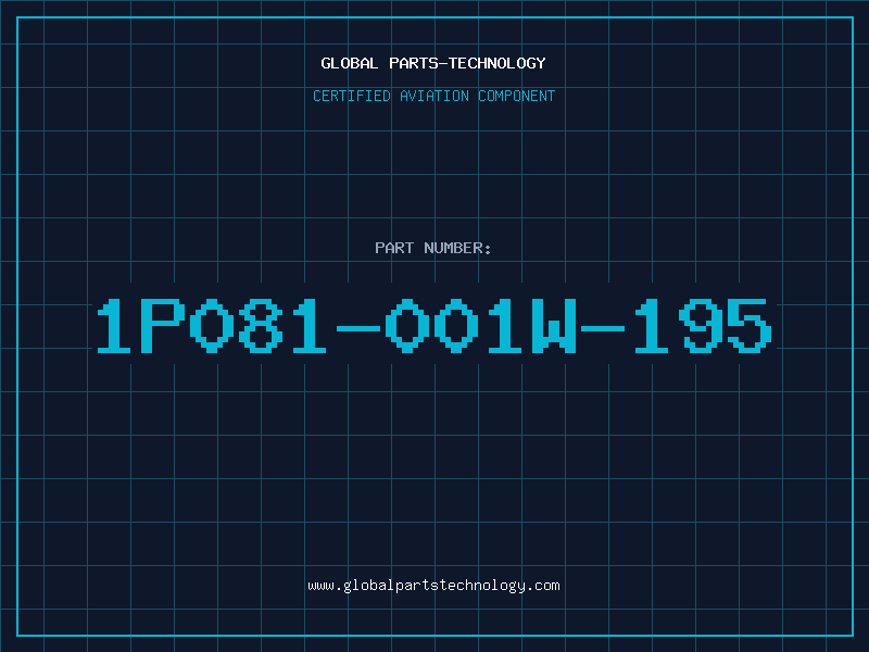 Aviation Part 1P081-001W-195