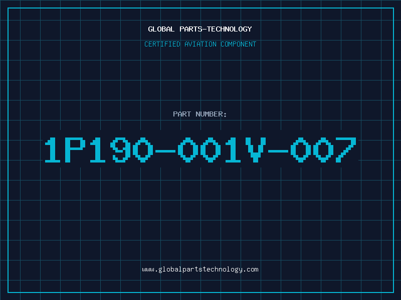 Aviation Part 1P190-001V-007