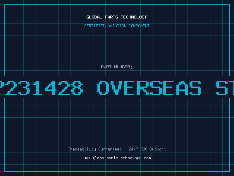 Aviation Part 1P231428 OVERSEAS STK