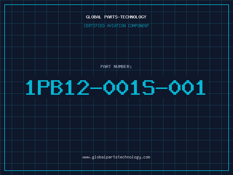Aviation Part 1PB12-001S-001