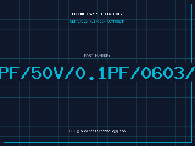 Aviation Part 1PF/50V/0.1PF/0603/T