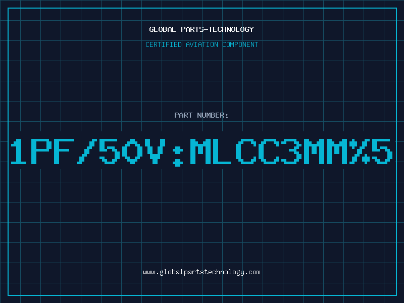Aviation Part 1PF/50V:MLCC3MM%5