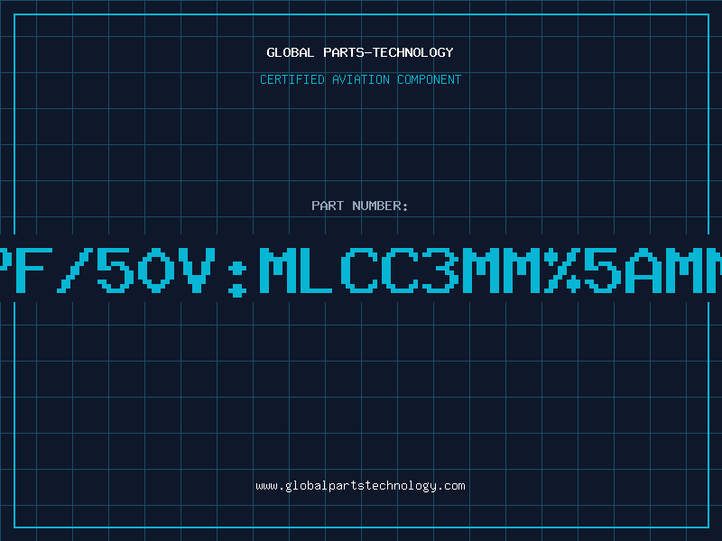 Aviation Part 1PF/50V:MLCC3MM%5AMMO