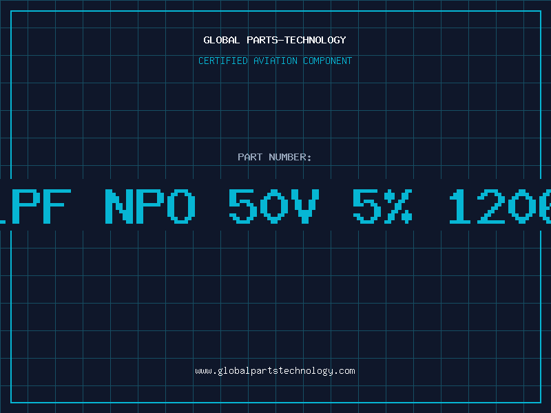 Aviation Part 1PF NPO 50V 5% 1206