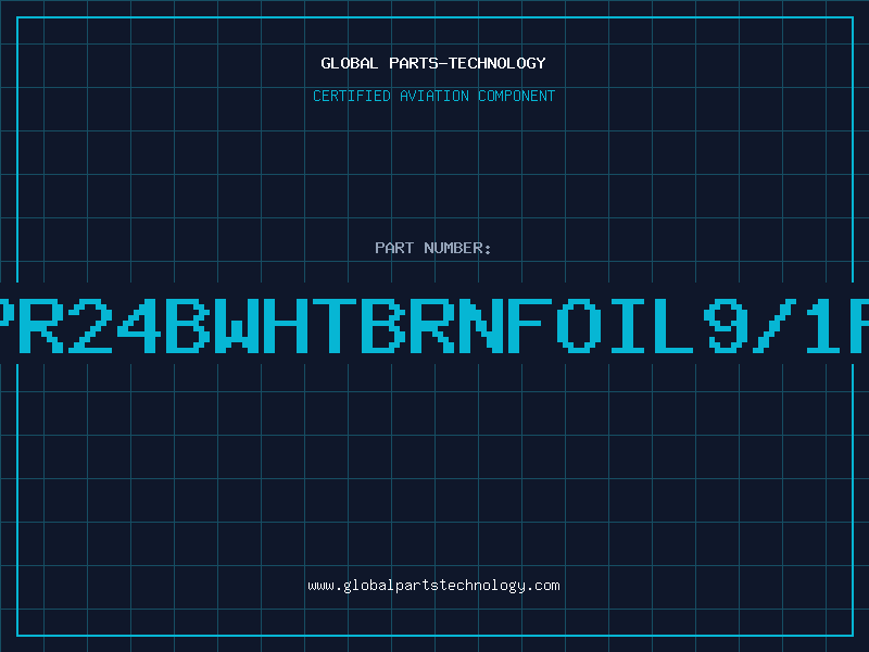 Aviation Part 1PR24BWHTBRNFOIL9/1PV