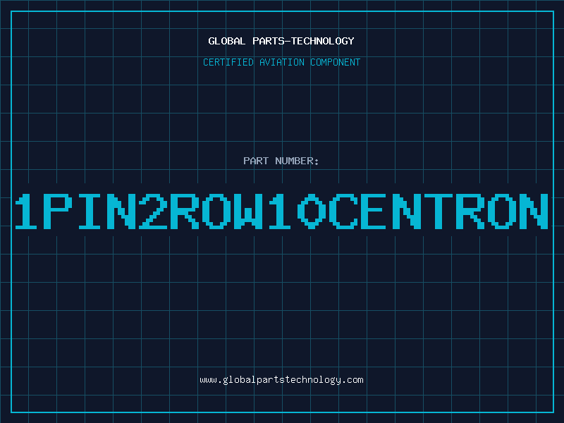 Aviation Part 1Pin2Row10Centron