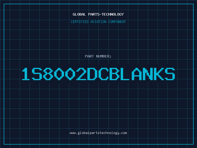 Aviation Part 1S8002DCBLANKS