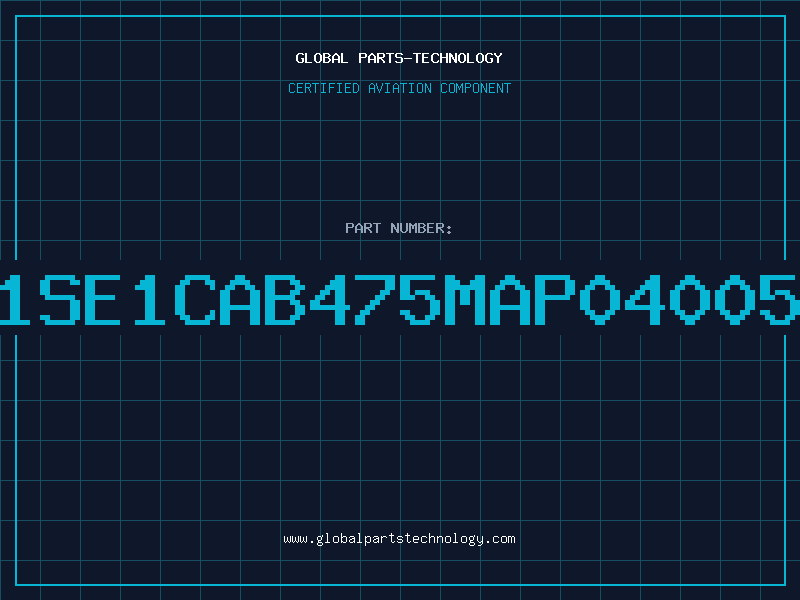 Aviation Part 1SE1CAB475MAP04005