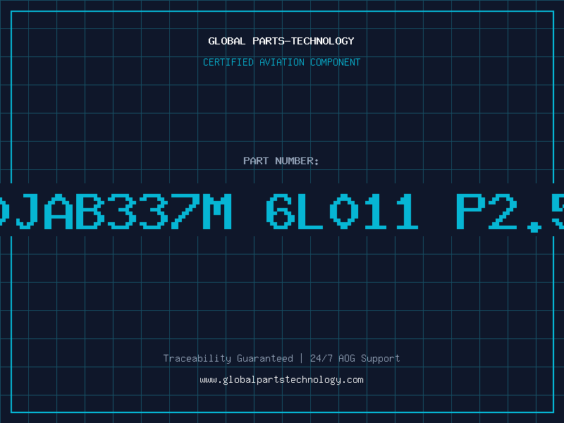 Aviation Part 1SG0JAB337M 6L011 P2.5 85