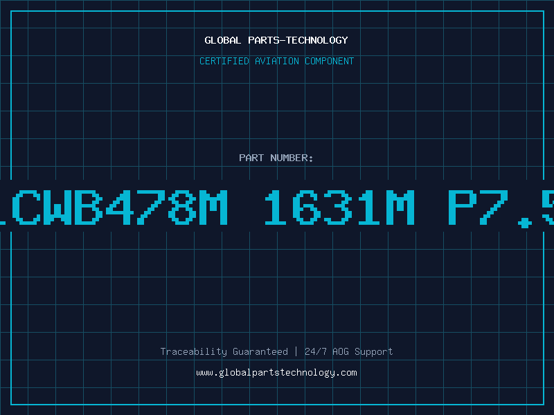 Aviation Part 1SG1CWB478M 1631M P7.5 85