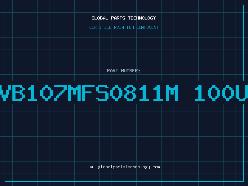 Aviation Part 1SG1GVB107MFS0811M 100UF 40V