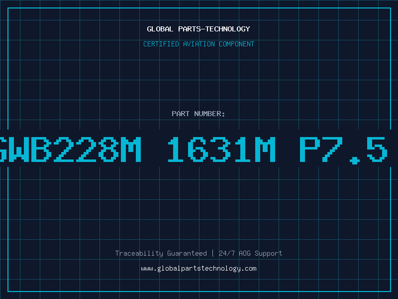 Aviation Part 1SG1GWB228M 1631M P7.5 85 S