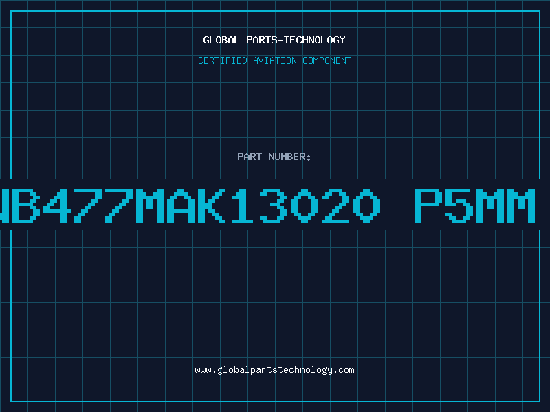 Aviation Part 1SG1GWB477MAK13020 P5MM TAPED