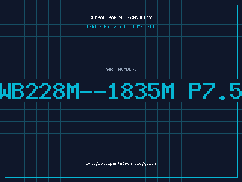 Aviation Part 1SG1HWB228M--1835M P7.5MM 85