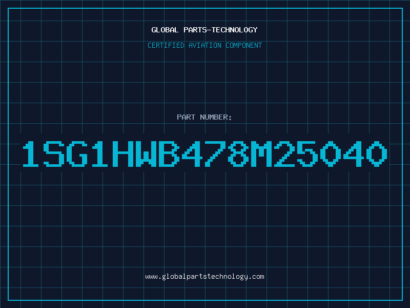 Aviation Part 1SG1HWB478M25040
