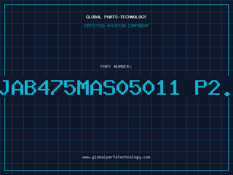 Aviation Part 1SG1JAB475MAS05011 P2.5 85