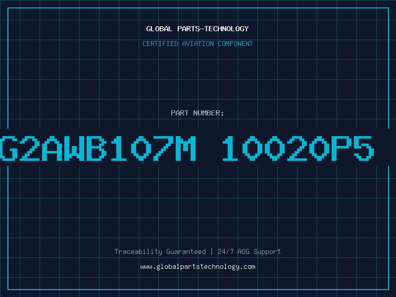 Aviation Part 1SG2AWB107M 10020P5 85
