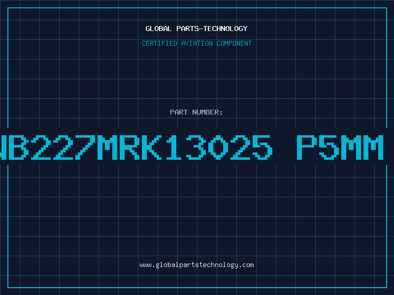 Aviation Part 1SG2AWB227MRK13025 P5MM REELE
