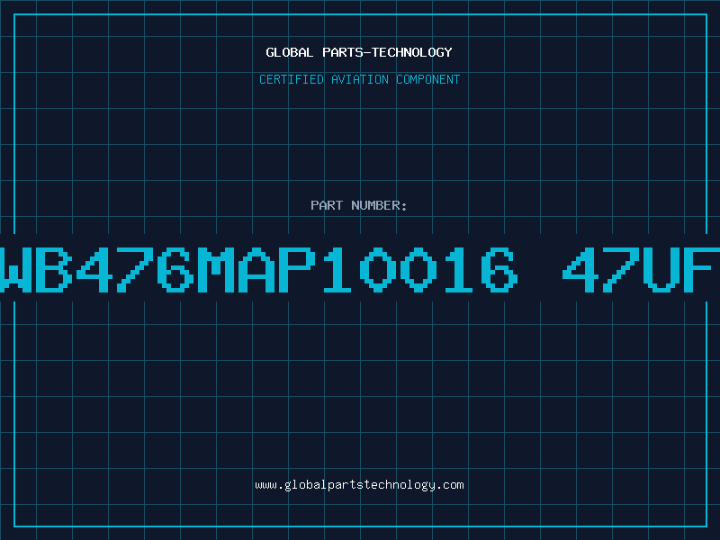 Aviation Part 1SG2AWB476MAP10016 47UF 100V