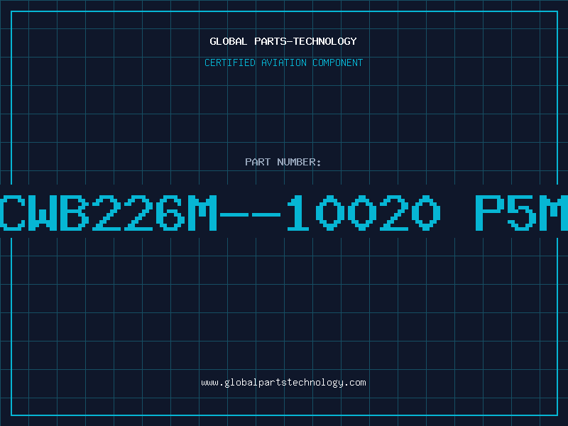 Aviation Part 1SG2CWB226M--10020 P5MM 85