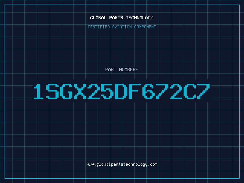 Aviation Part 1SGX25DF672C7