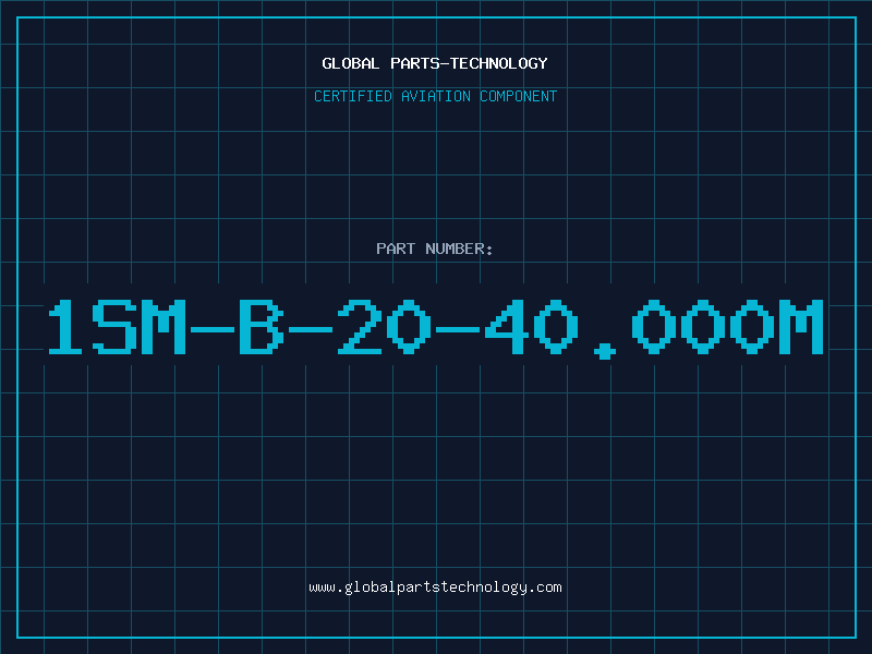 Aviation Part 1SM-B-20-40.000M