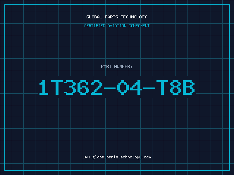 Aviation Part 1T362-04-T8B