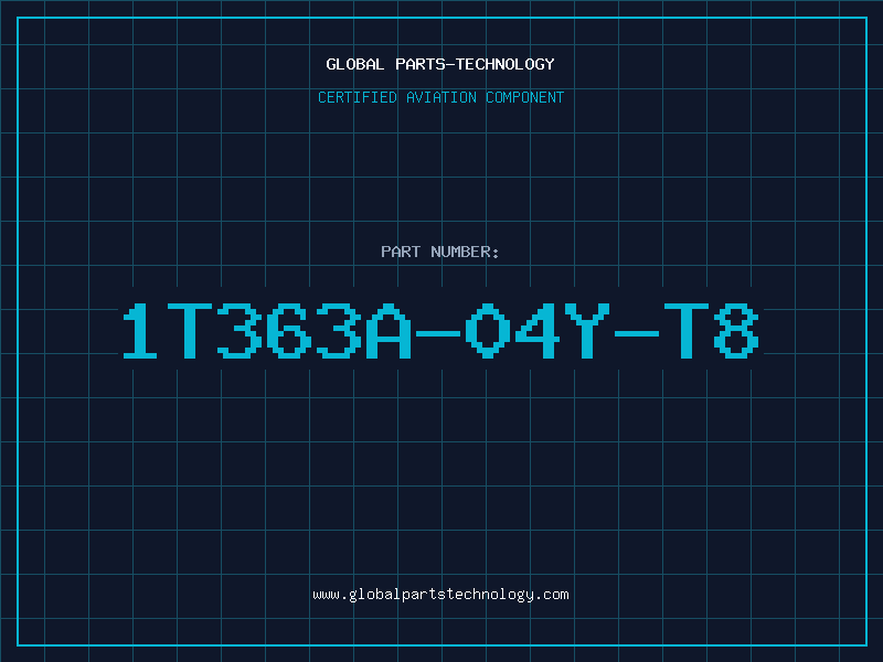 Aviation Part 1T363A-04Y-T8