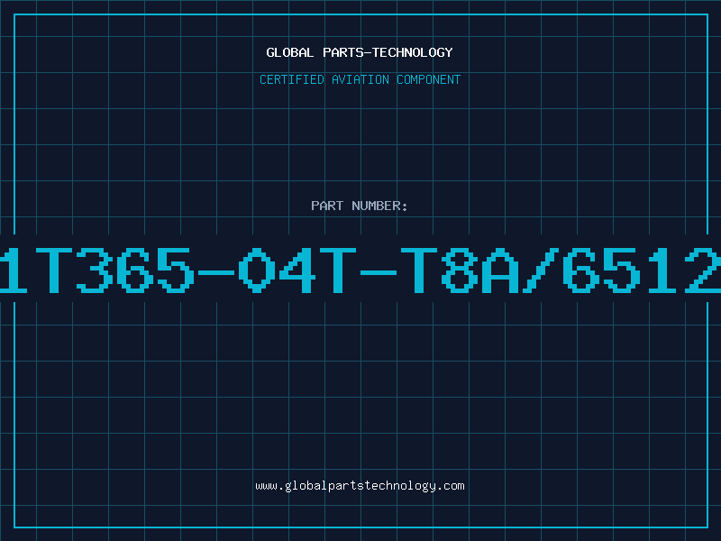 Aviation Part 1T365-04T-T8A/6512