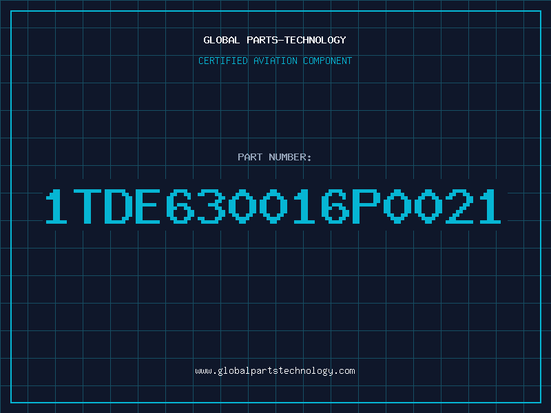 Aviation Part 1TDE630016P0021