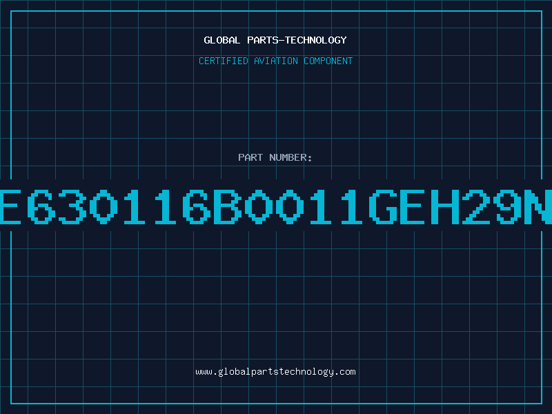 Aviation Part 1TDE630116B0011Geh29NG12