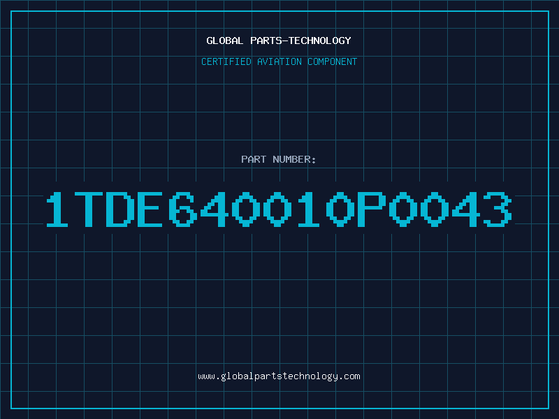 Aviation Part 1TDE640010P0043
