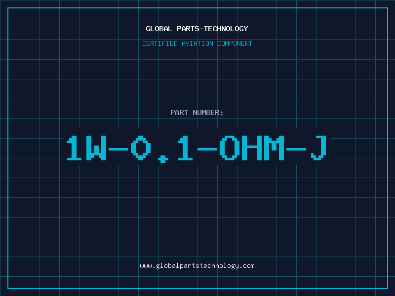 Aviation Part 1W-0.1-OHM-J
