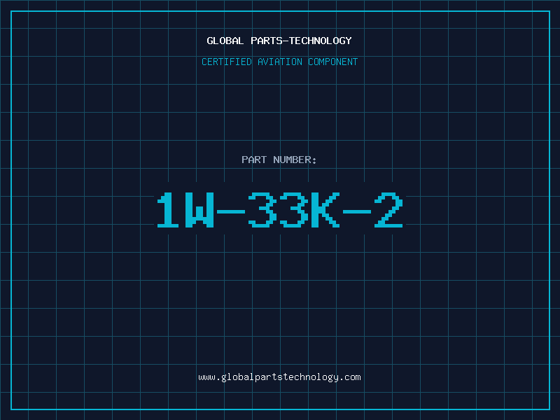 Aviation Part 1W-33K-2