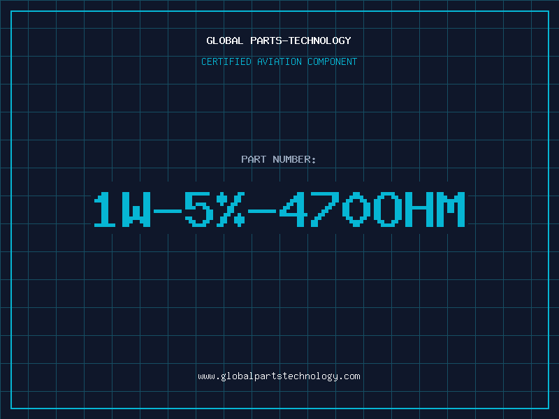 Aviation Part 1W-5%-470OHM