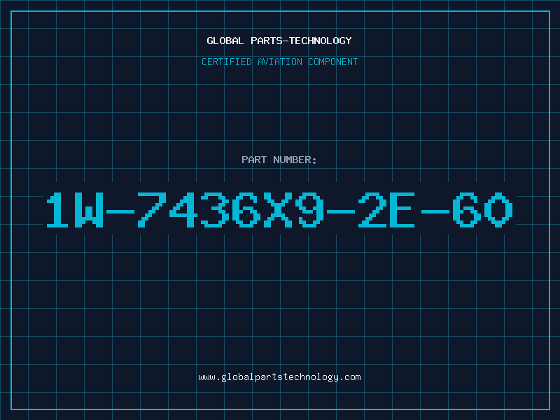 Aviation Part 1W-7436X9-2E-60
