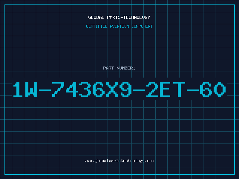 Aviation Part 1W-7436X9-2ET-60