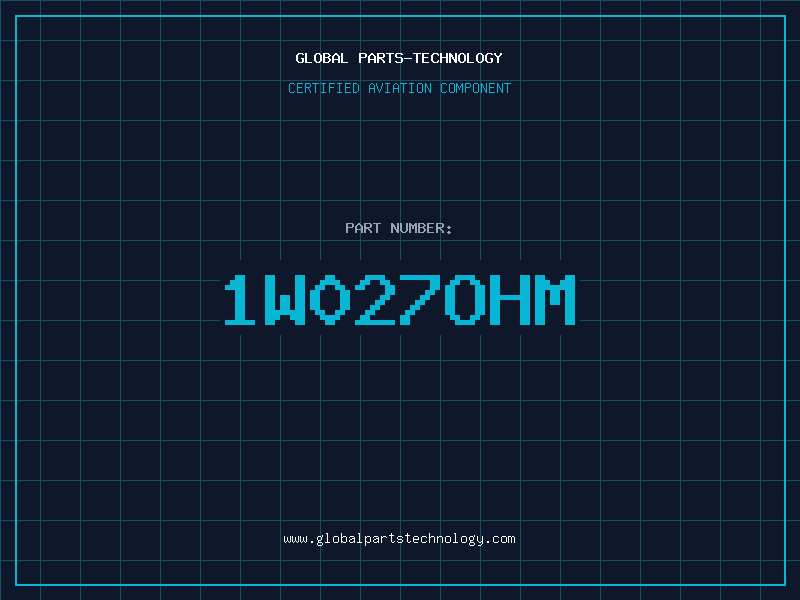 Aviation Part 1W027OHM