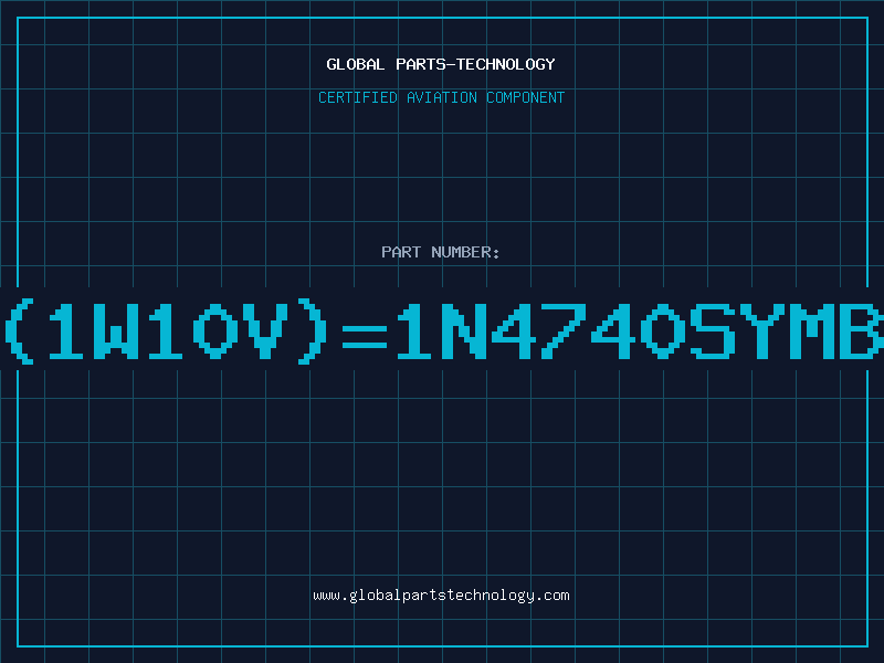 Aviation Part 1W10V1N4740SYMB