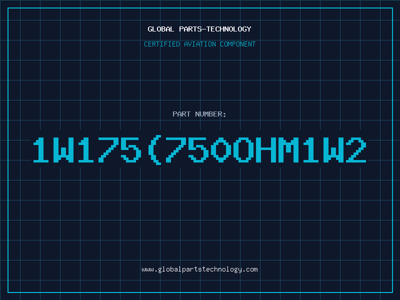 Aviation Part 1W175750OHM1W2