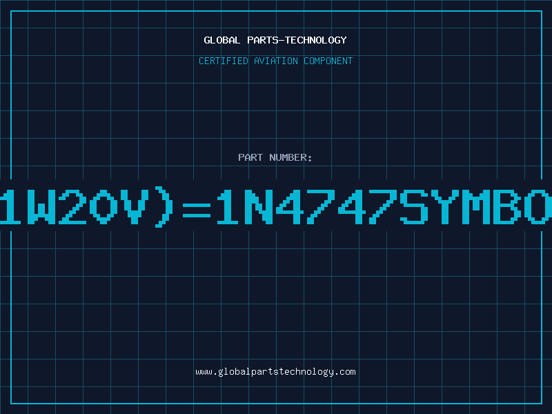 Aviation Part 1W20V1N4747SYMBOL