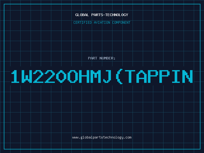 Aviation Part 1W220OHMJ(TAPPIN