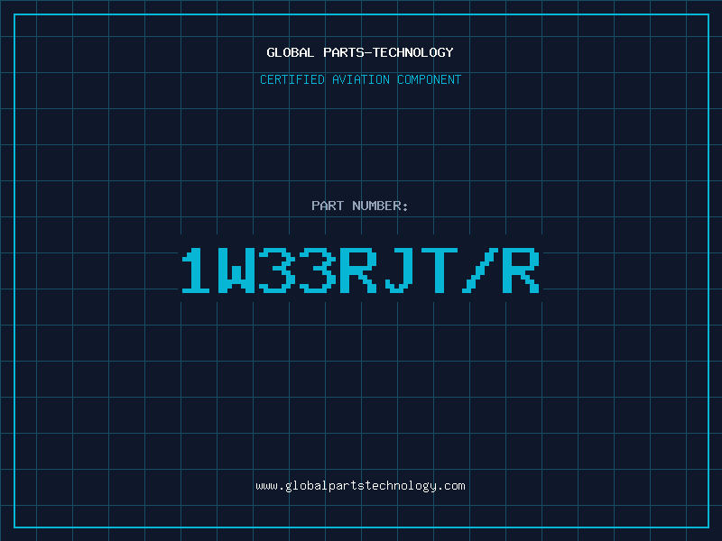Aviation Part 1W33RJT/R