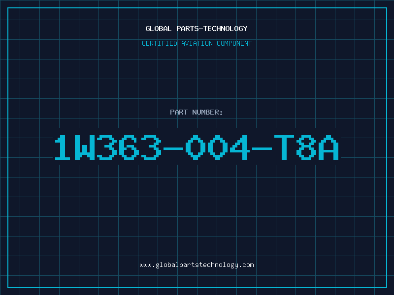 Aviation Part 1W363-004-T8A
