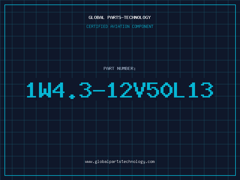 Aviation Part 1W4.3-12V50L13